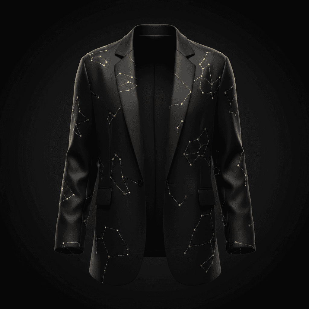 Onyx Silk Smoking Jacket v2