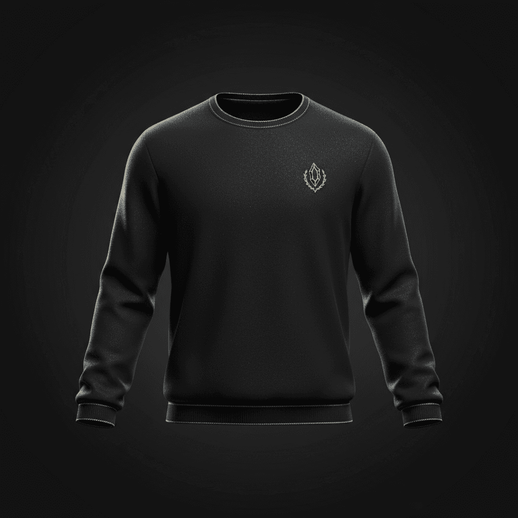 Noir Cashmere Turtleneck MkII