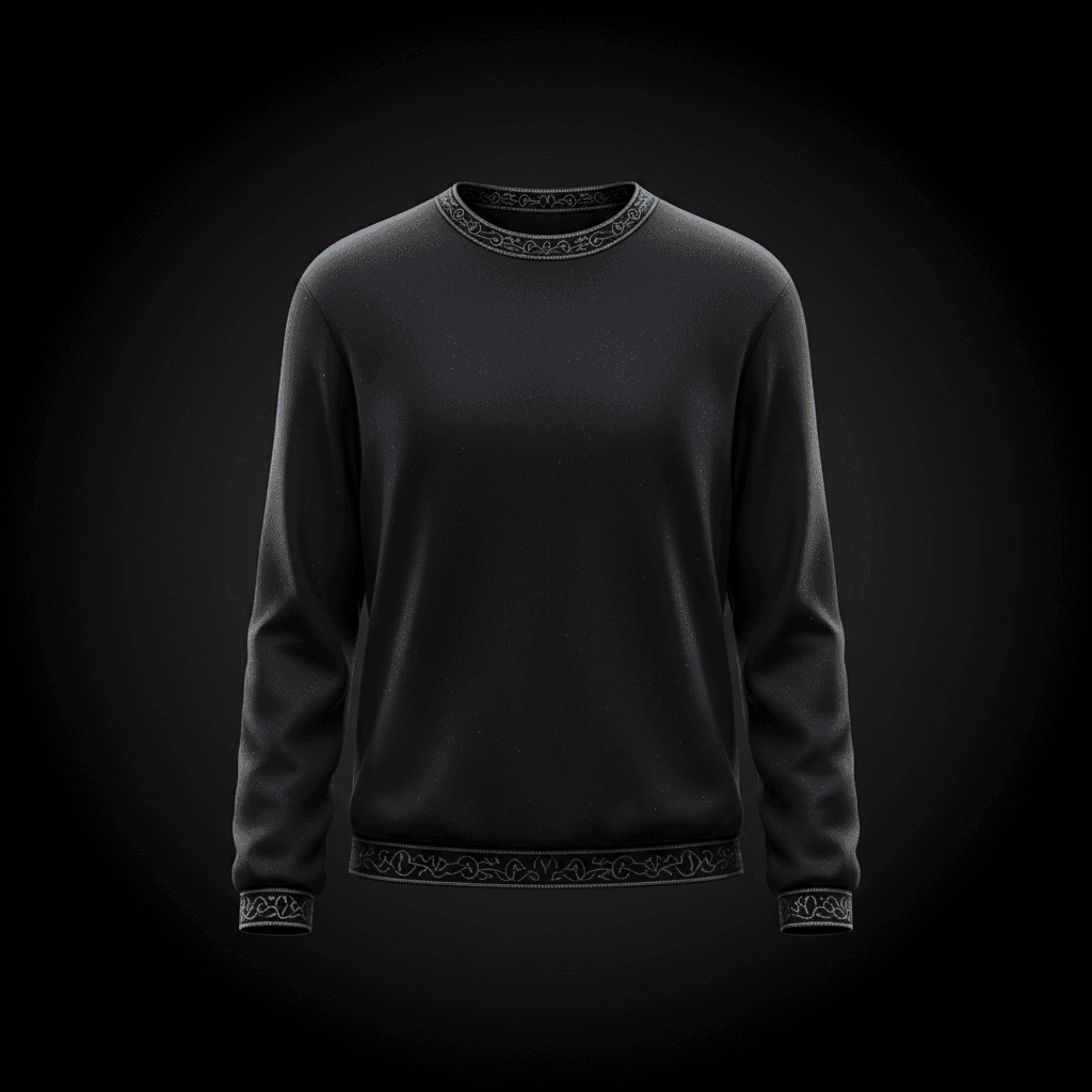 Noir Cashmere Turtleneck Redux