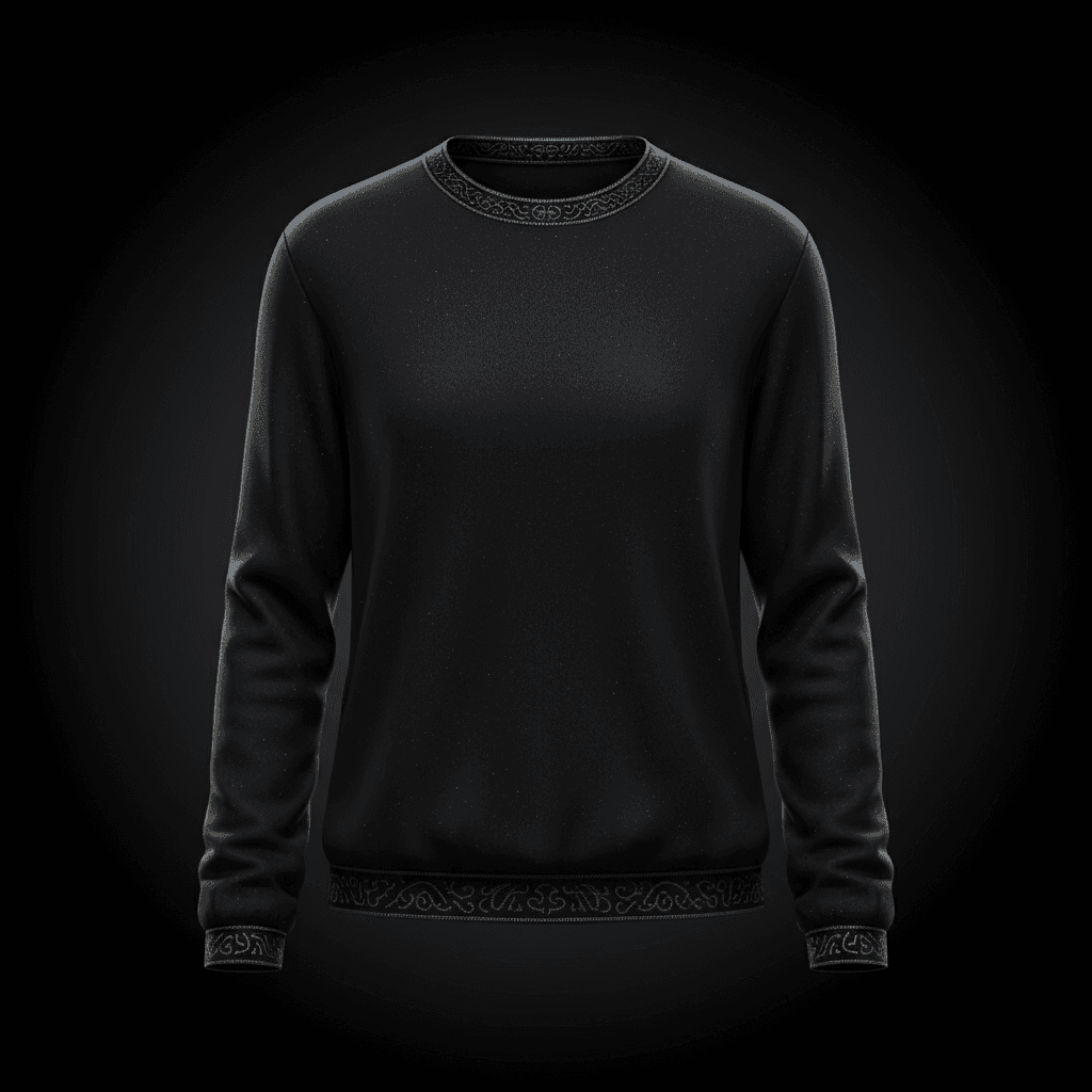 Noir Cashmere Turtleneck MkII