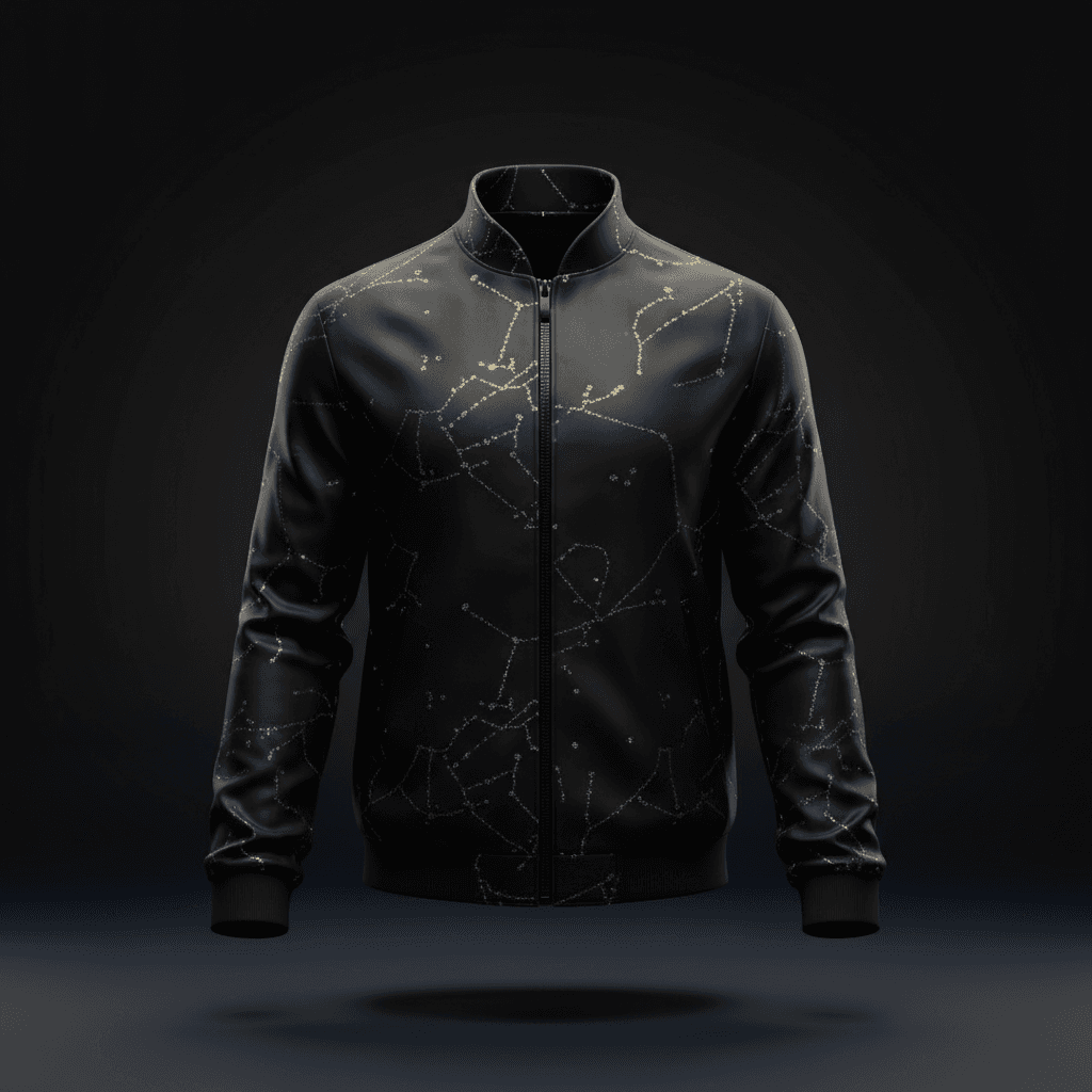Onyx Silk Smoking Jacket MkII