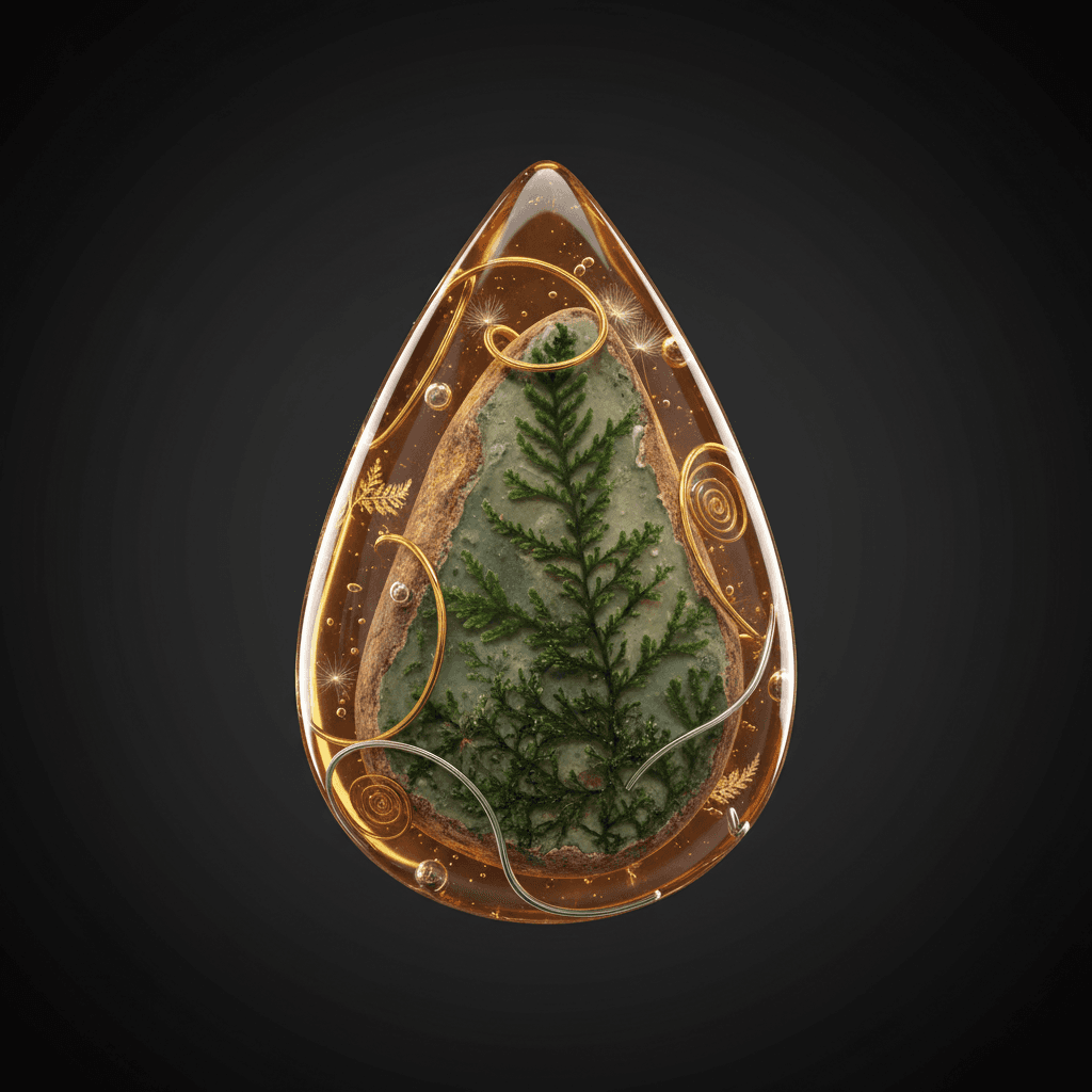 Moss Agate Pendant