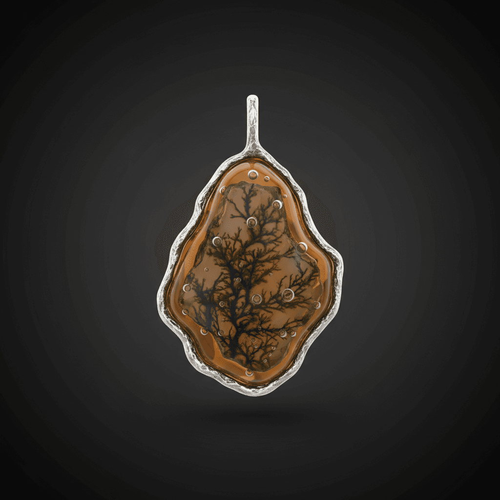 Moss Agate Pendant Redux