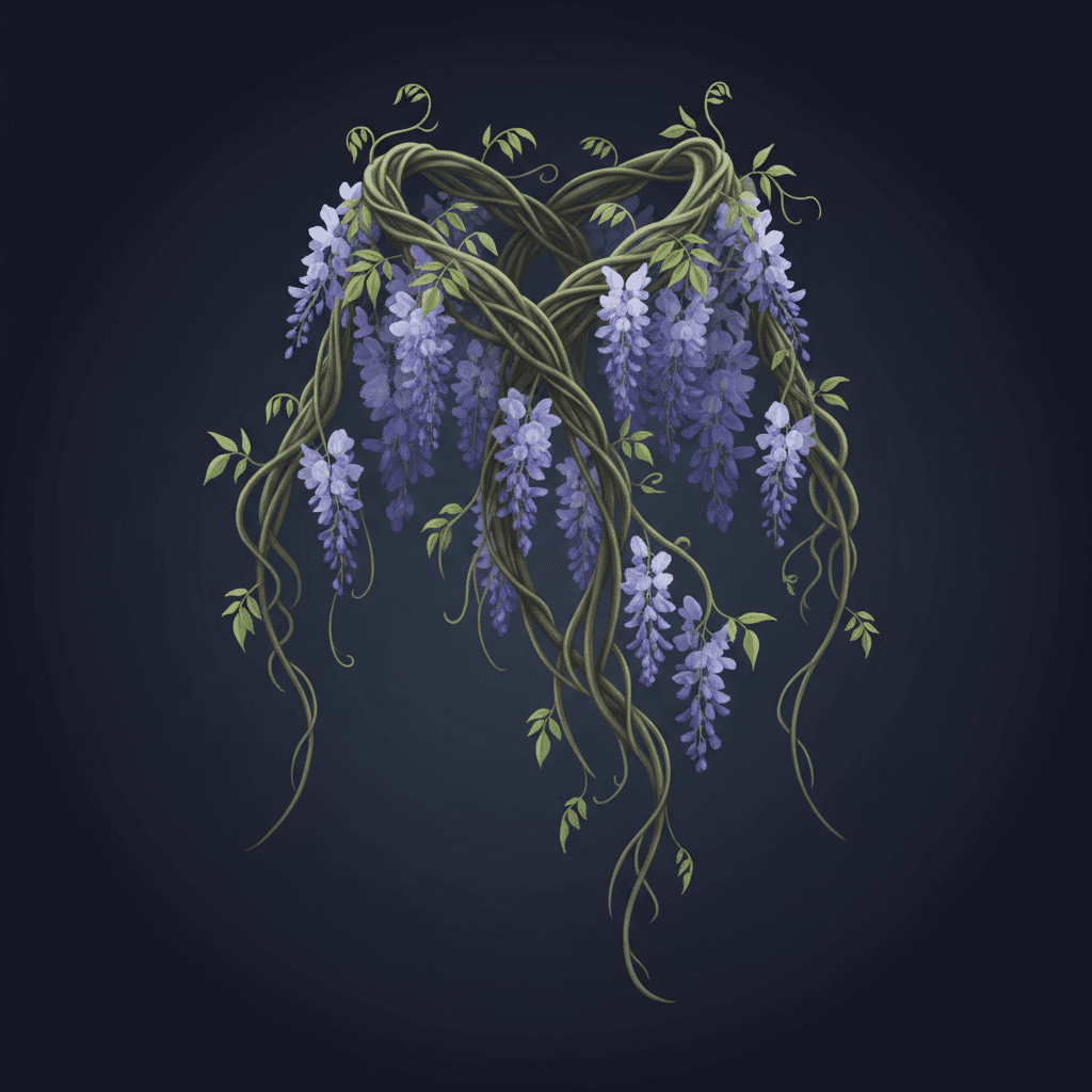 Wisteria Cascade Wrap