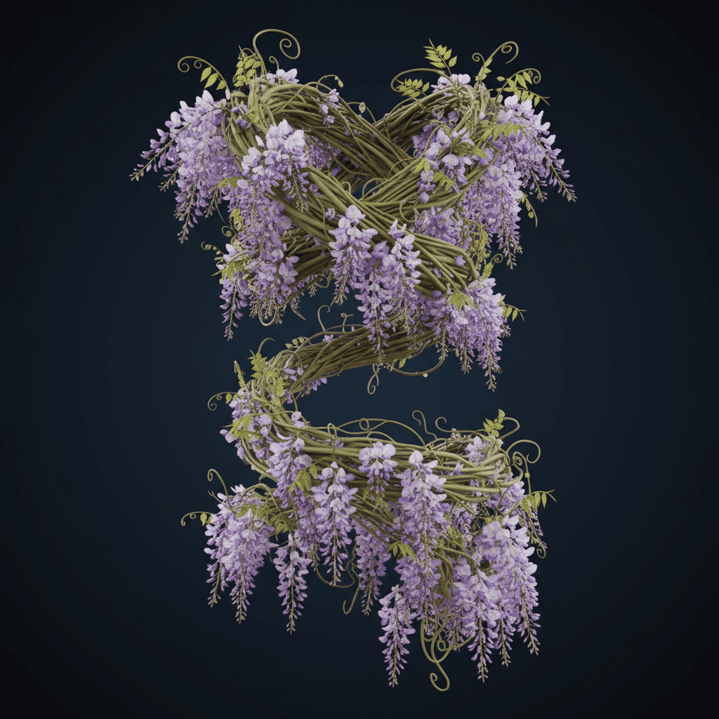 Wisteria Cascade Wrap MkII