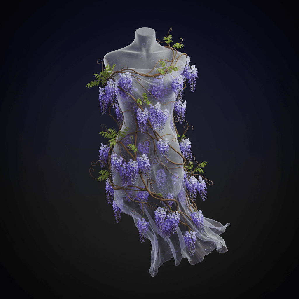 Wisteria Cascade Wrap Redux