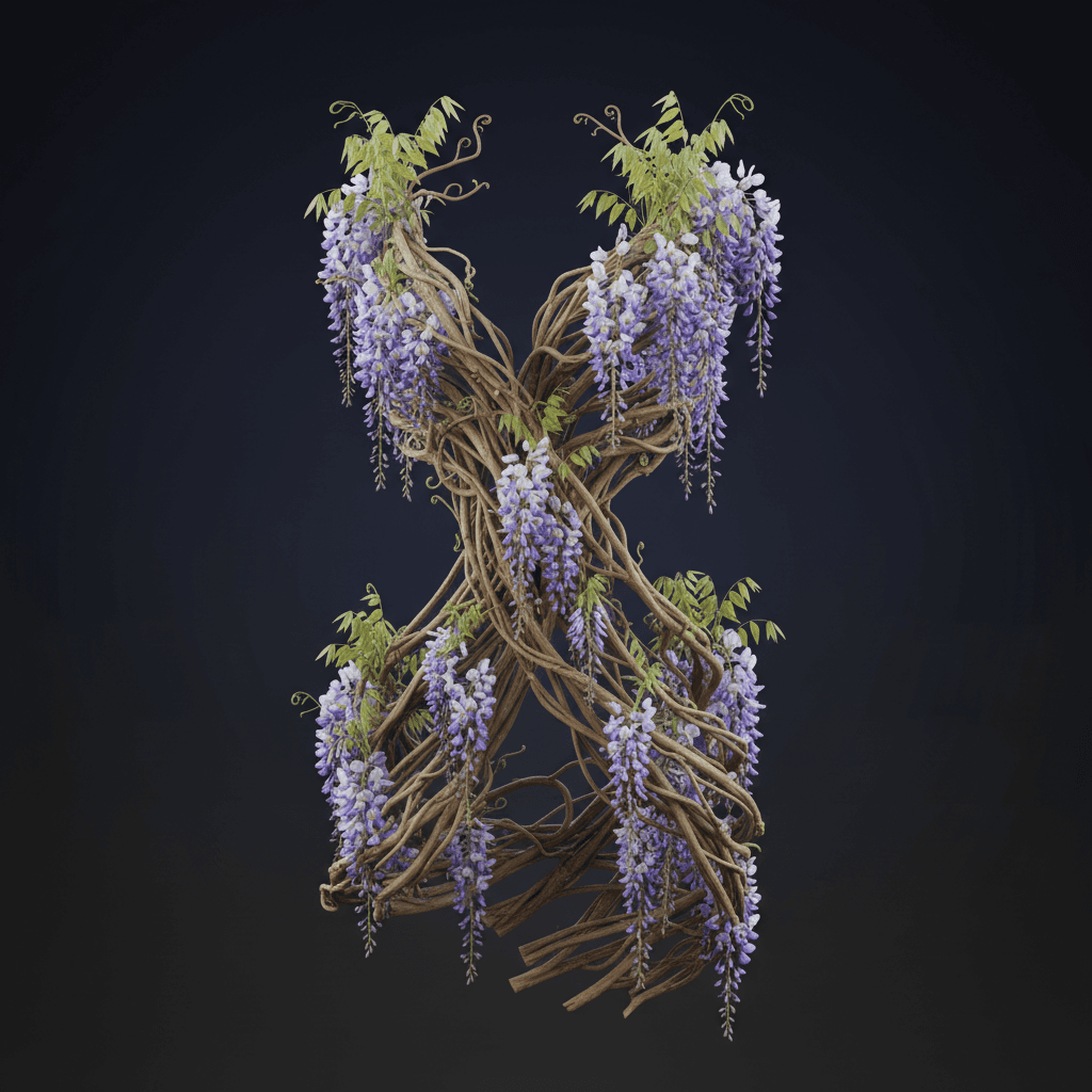 Wisteria Cascade Wrap MkII