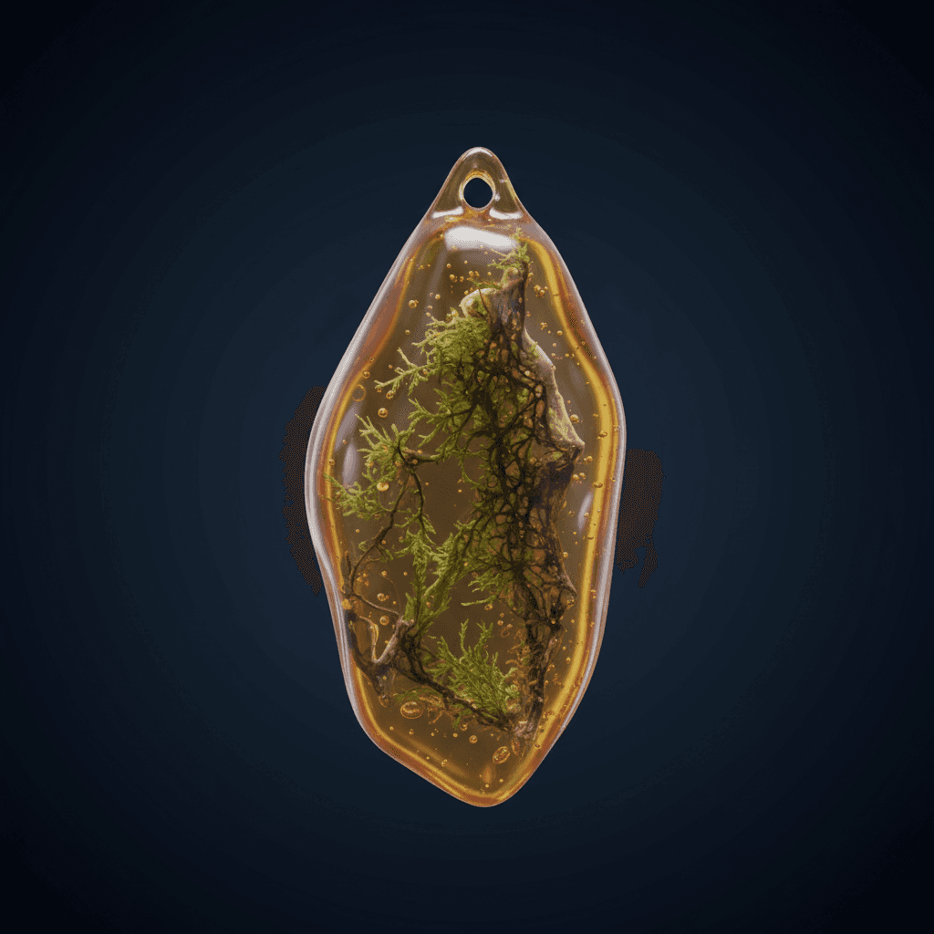 Moss Agate Pendant MkII