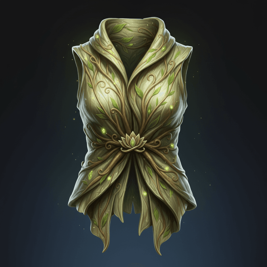 Bamboo Weave Vest