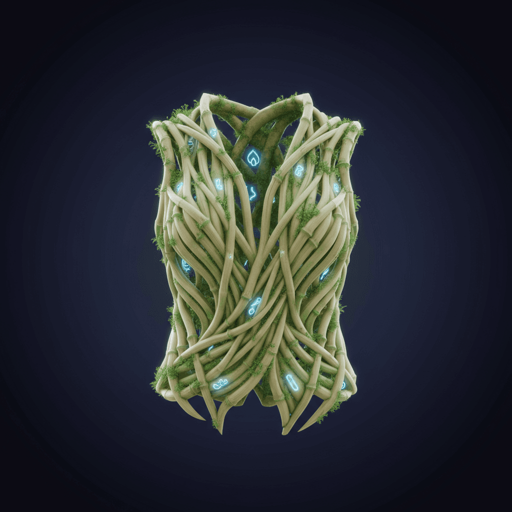 Bamboo Weave Vest Redux
