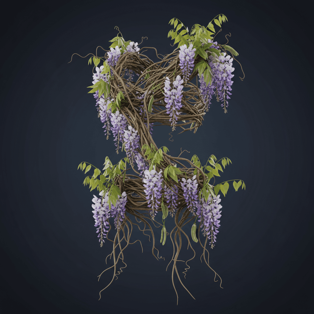Wisteria Cascade Wrap