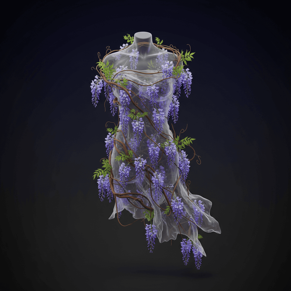 Wisteria Cascade Wrap