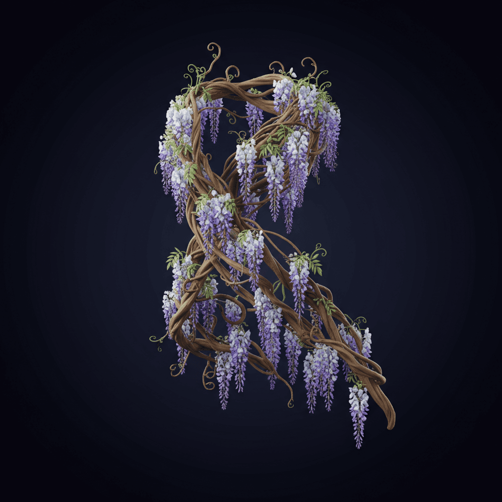 Wisteria Cascade Wrap MkII
