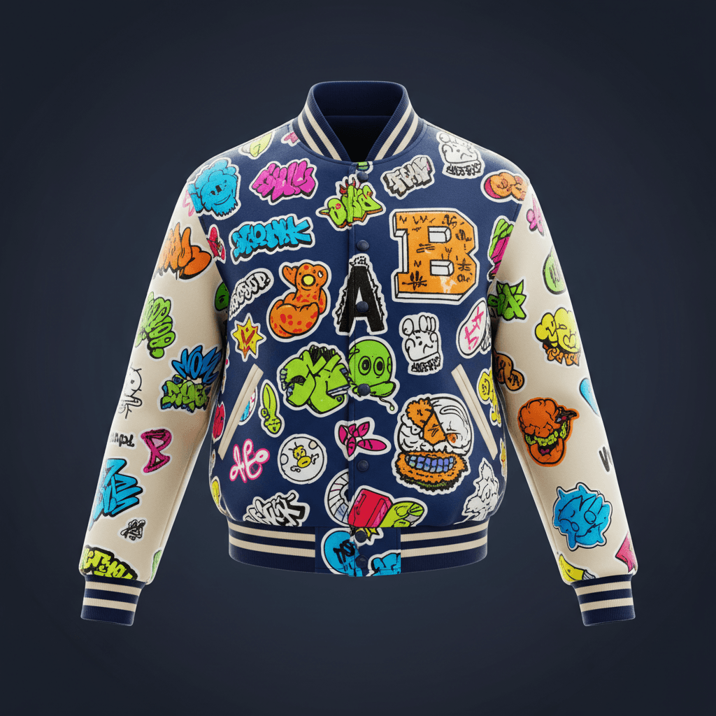 Sticker Bomb Varsity v2