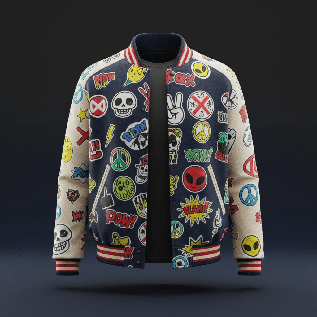 Sticker Bomb Varsity Redux