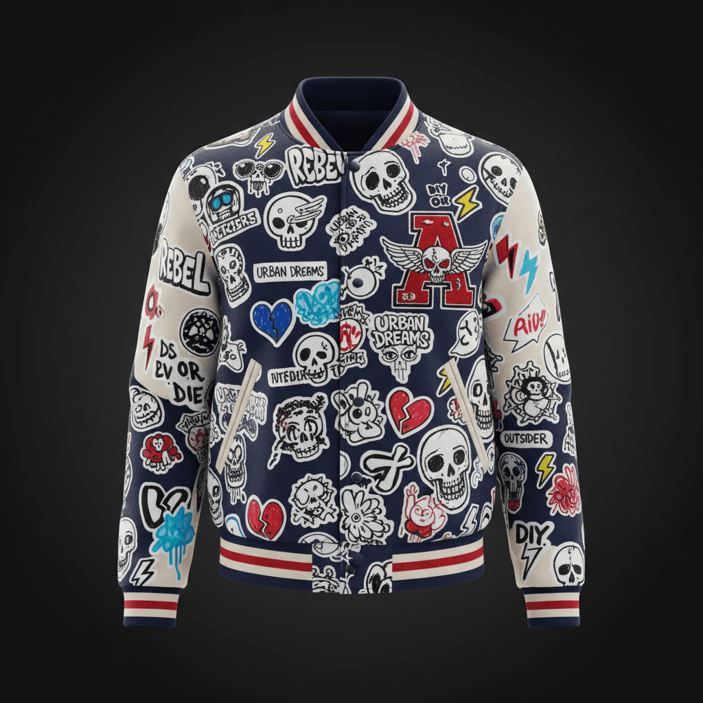 Sticker Bomb Varsity Redux
