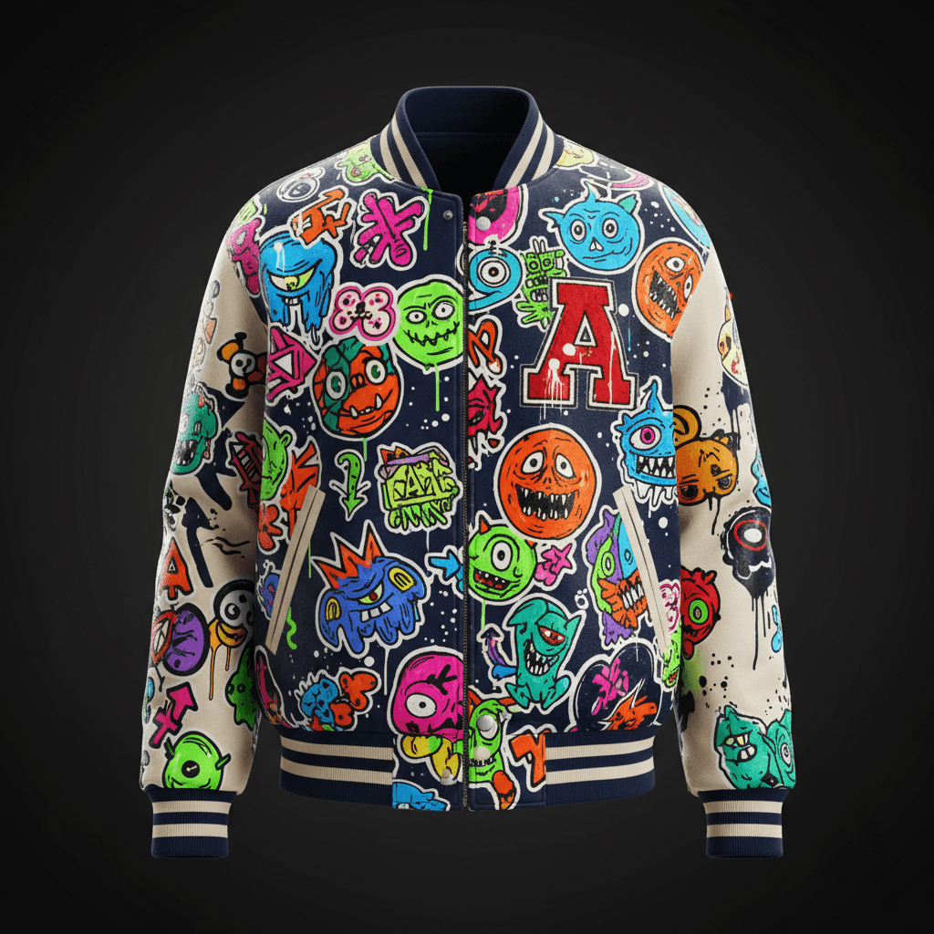 Sticker Bomb Varsity v2