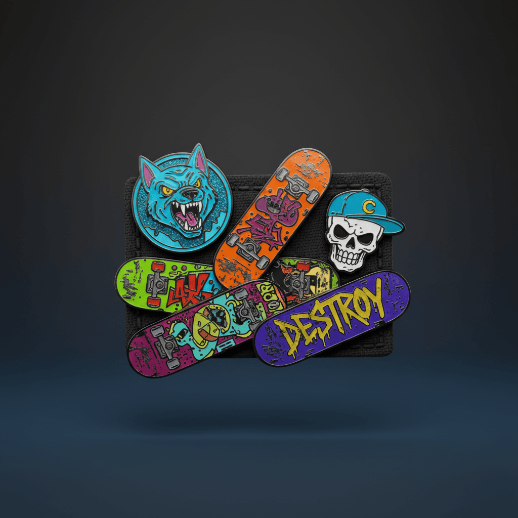 Skate Deck Pin Set Limited