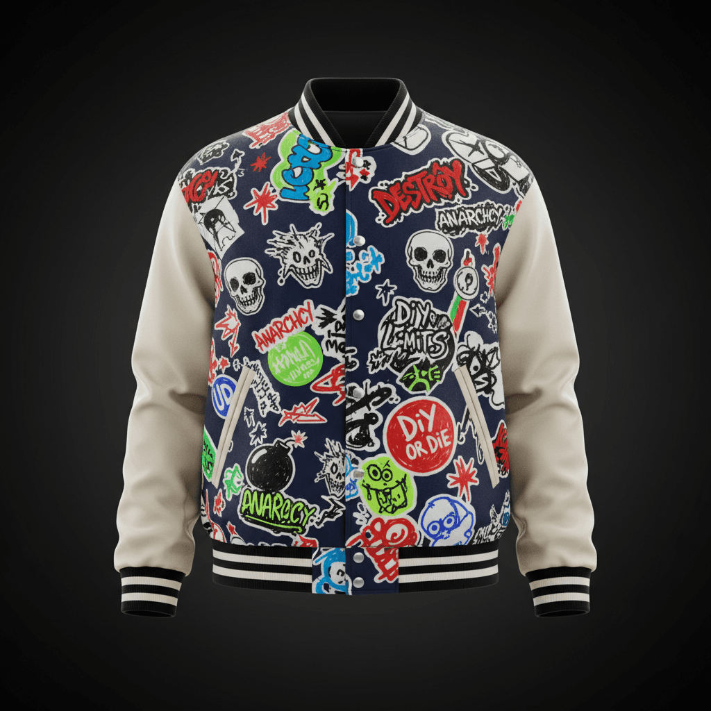 Sticker Bomb Varsity Redux