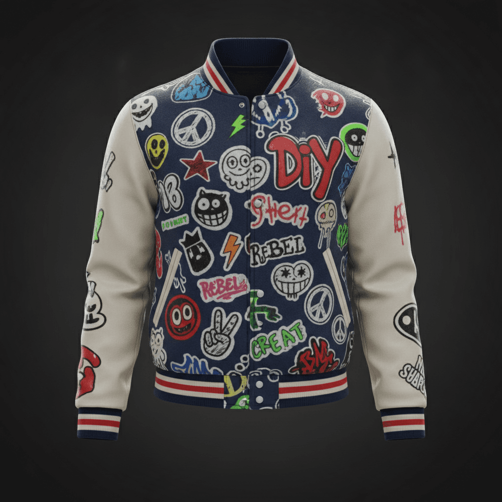 Sticker Bomb Varsity Redux