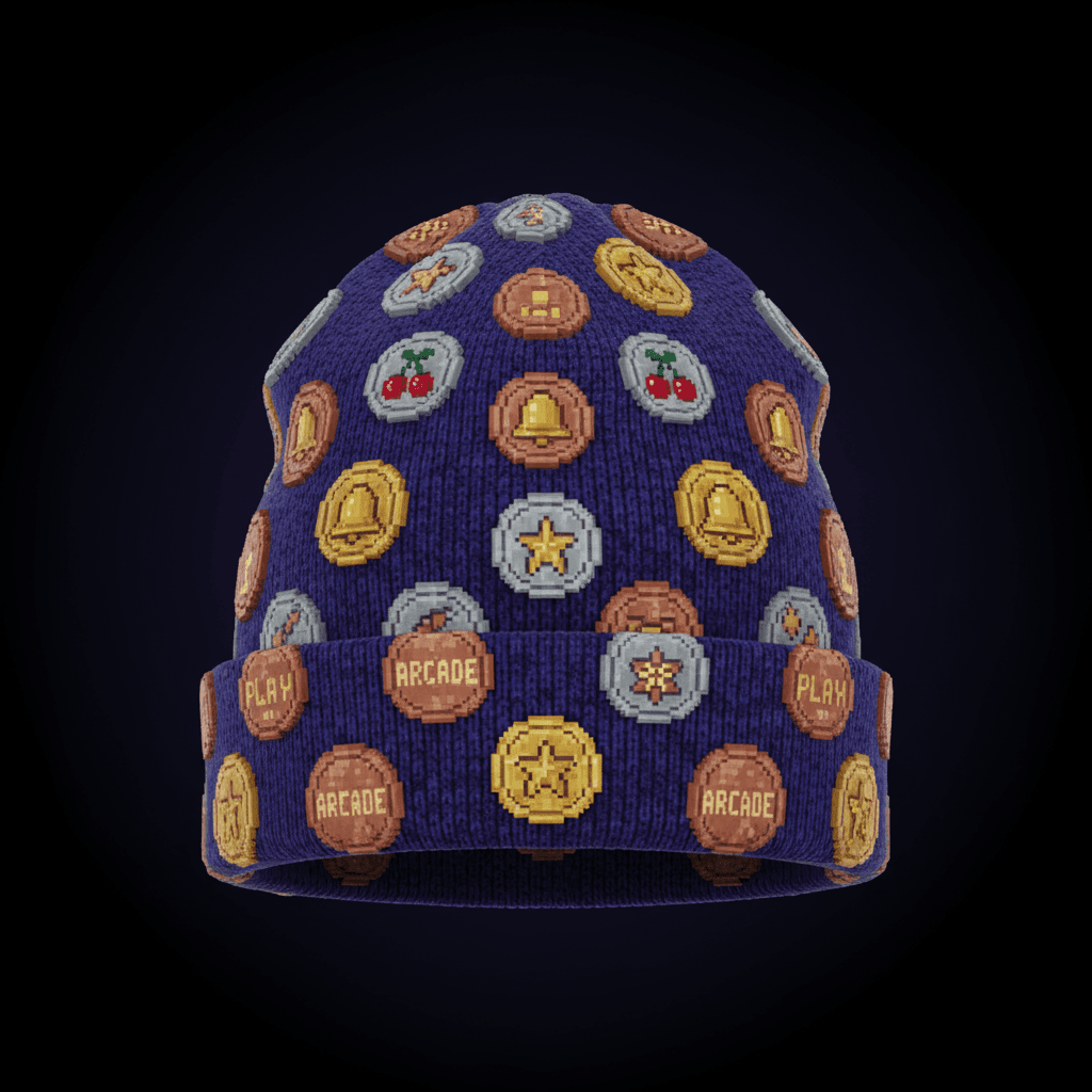 Arcade Token Beanie