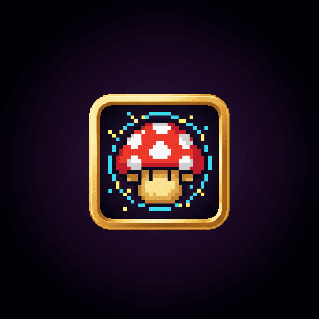 Pixel Badge Brooch Limited
