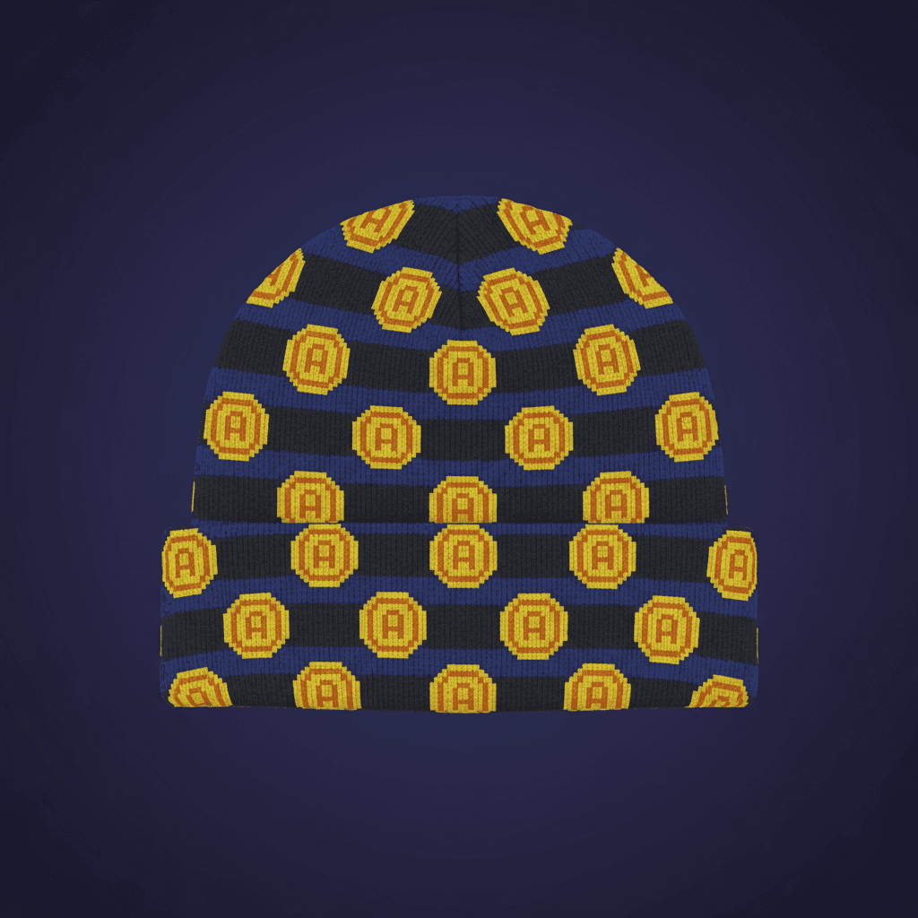 Arcade Token Beanie Redux
