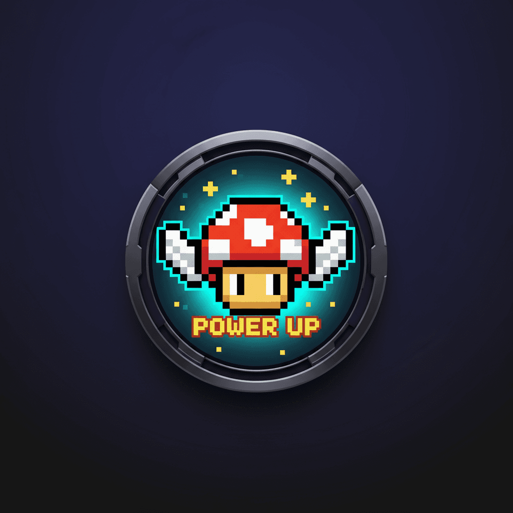 Pixel Badge Brooch Limited